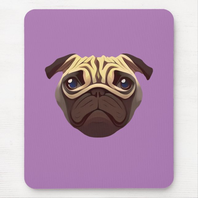 Mousepad Pug (Frente)