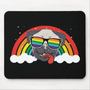Mousepad Pug cotovelo