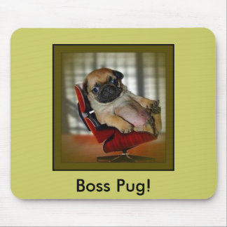 Mousepad Pug ele!