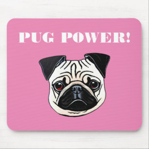 Mousepad Pug Power
