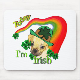 Mousepad Puggle Dia de São Patrício