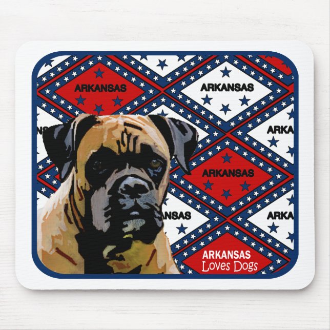 Mousepad Pugilista de Arkansas (Frente)