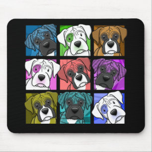 Mousepad Pugilista do pop art