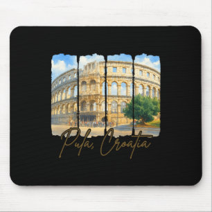 Mousepad Pula Croácia Viagem Pincelada Pula Croácia Assim