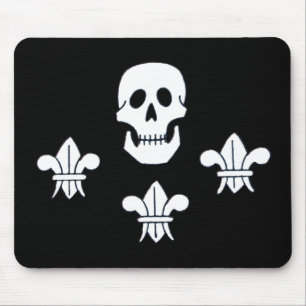 MOUSEPAD PULA DE JOLLY ROGER E BANDEIRA DE TRÊS MENTIRAS