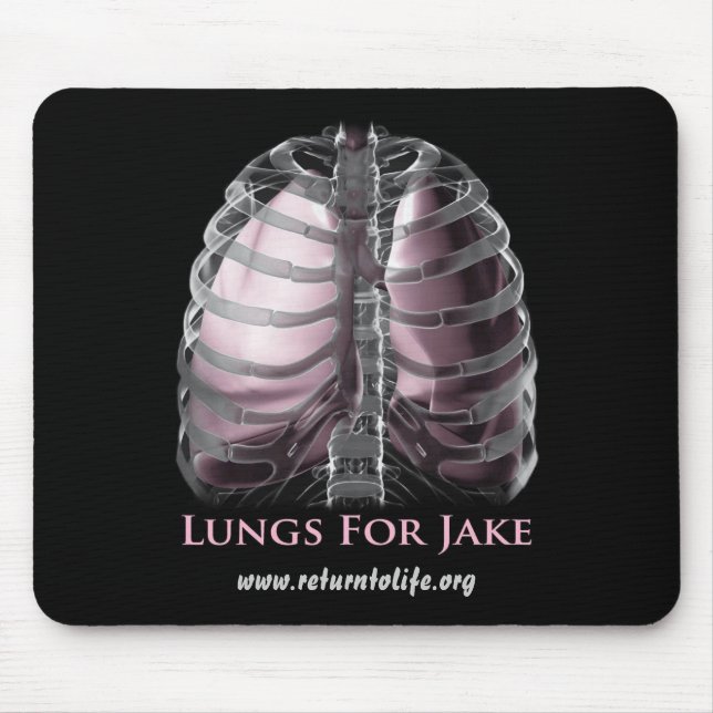 Mousepad Pulmões para Jake (Frente)