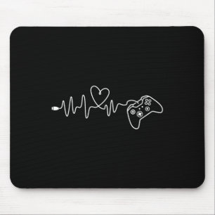 Mousepad Pulsação - Jogos de Console Jogando Em Pc Video Ga