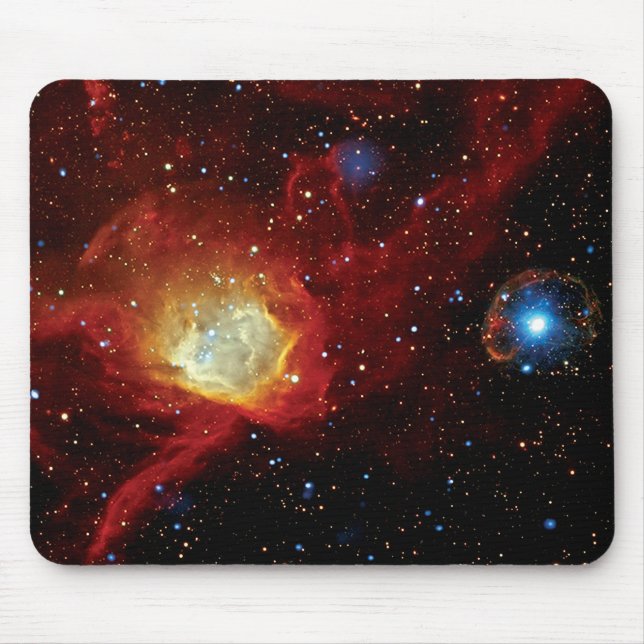 Mousepad Pulsar SXP 1062 Remanescente de Supernova NASA Fot (Frente)