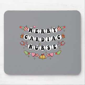Mousepad Pulseira de Amizade de Enfermeira Cardiaca Natal F