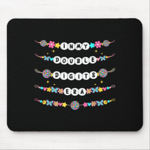 Mousepad Pulseiras de Amizade da Minha Era de Dois Dígitos