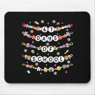 Mousepad Pulseiras De Amizade De 67 Dias De Escola 67 Dias 