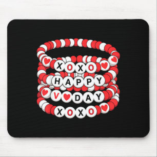 Mousepad Pulseiras de Amizade do Dia dos Namorados Mulheres