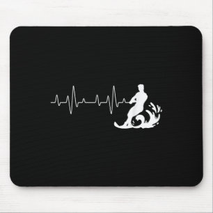 Mousepad Pulso de água de esqui - Waterskier Watersport Águ