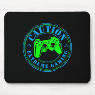 Mousepad Pulso de Jogador Vídeo Game On Amante Jogos Extrem