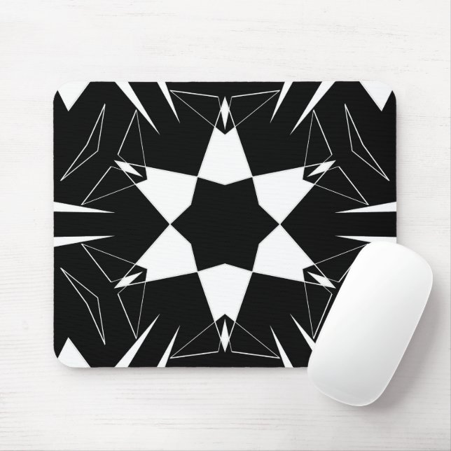 Mousepad Pulso Monocromático (Com mouse)