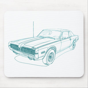 Mousepad Puma 1968 de Mercury