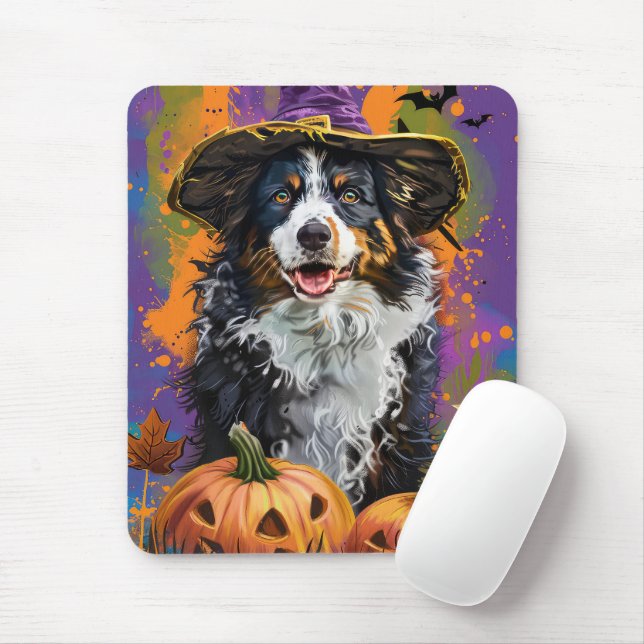 Mousepad Pumpkin de bruxa-das-bruxas-das-bruxas-australiana (Com mouse)