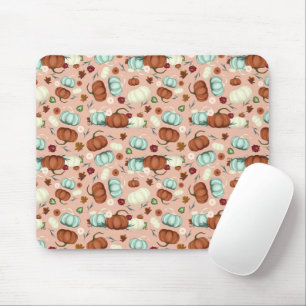 Mousepad Pumpkin Floral