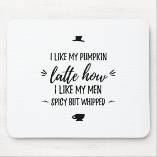 Mousepad Pumpkin latte picante, mas chicoteado no dia de ag