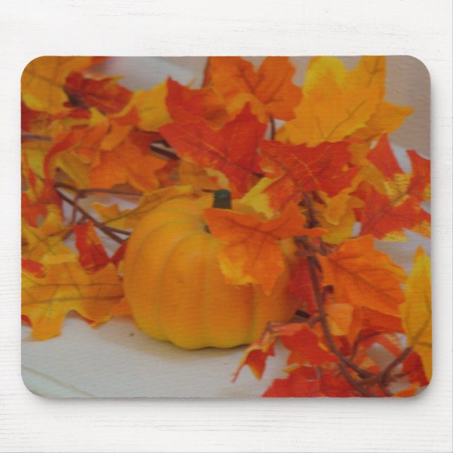 Mousepad Pumpkin&Orange deixa o arranjo (Frente)