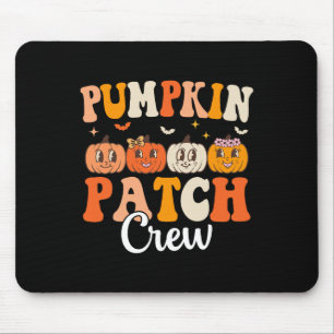 Mousepad Pumpkin Patch Crew Correspondente à Família Groovy