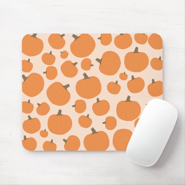 Mousepad Pumpkin Pattern (Com mouse)