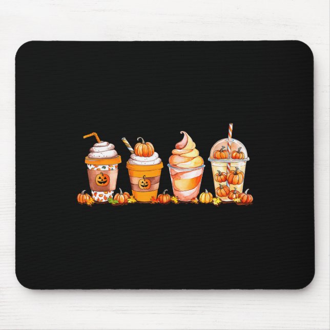 Mousepad Pumpkin Sce Latte, Fall Coffee, Pumpkin Sce Thanks (Frente)