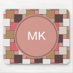 Mousepad Pumpkin Spice Weave Patterno