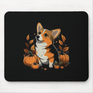 Mousepad Pumpkin Welsh Corgi Costume Em Welsh Corgi Hallowe