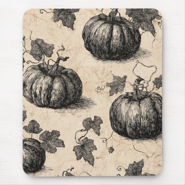 Mousepad Pumpkins Clássico do Halloween (Frente)