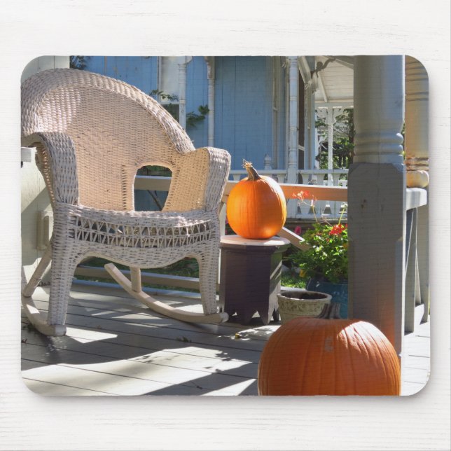 Mousepad Pumpkins e Wicker Rocker - Martha's Vineyard (Frente)