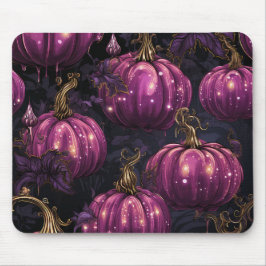 MOUSEPAD PUMPKINS ESCUROS DE PÊSSOLO METADE COM ÓRNAMENTOS