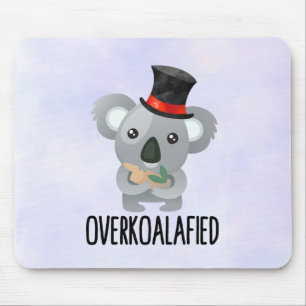 Mousepad Pun Cute Koala Superkoalaficado
