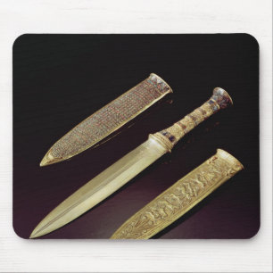 Mousepad Punhal Dourado e bainha