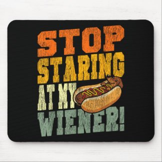 Mousepad Punheta de Humor de Cachorro-Quente Safado Para de