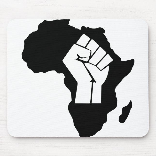 Mousepad Punho aumentado África (Frente)