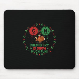 Mousepad Punho de Química de Natal divertido de Peru Ciênci