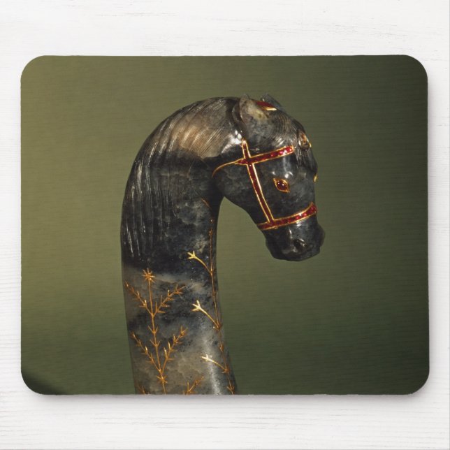 Mousepad Punho do punhal sob a forma de uma cabeça de (Frente)
