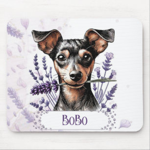Mousepad Pup Personalizado – Min Pin