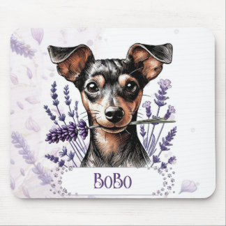 Mousepad Pup Personalizado – Min Pin