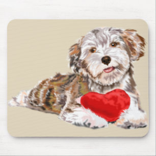 Mousepad Puppy Love