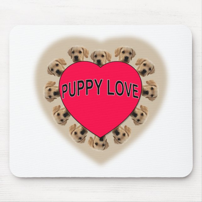 Mousepad Puppy Love (Frente)