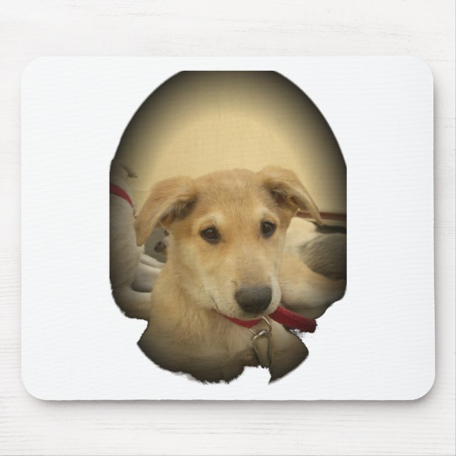 Mousepad Puppy Love: Melhor Amigo do Homem (Frente)