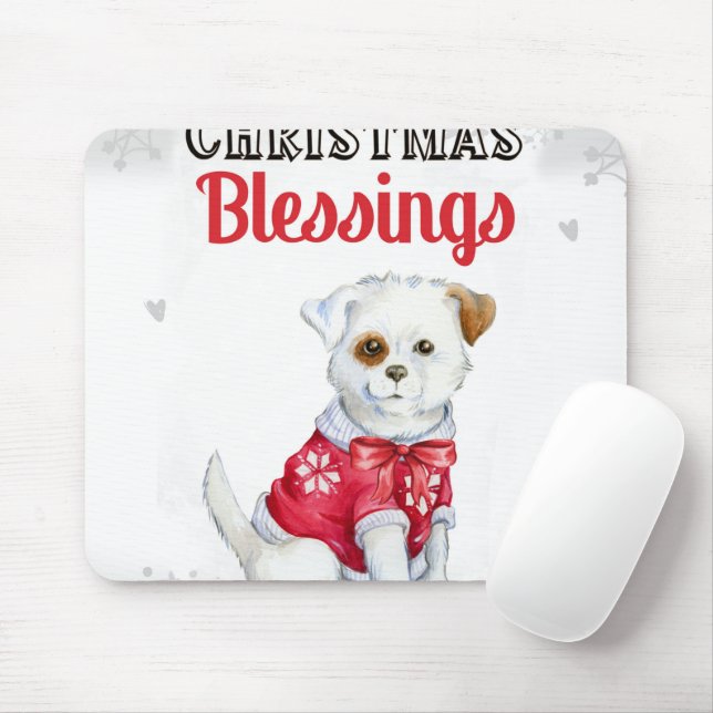 Mousepad Puppy Natal (Com mouse)