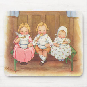 Mousepad Puré de Ervilhas Antigo Caloroso Rima Infantil