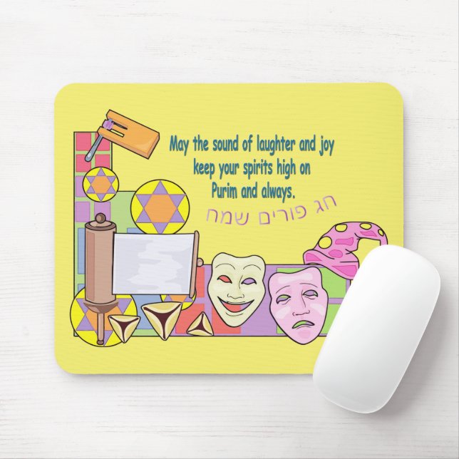 Mousepad Purim (Com mouse)