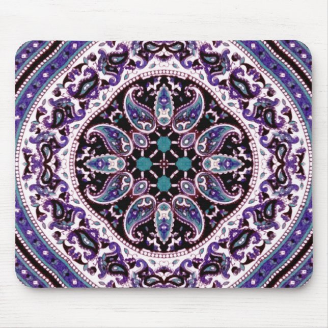 Mousepad Purple Mandala (Frente)