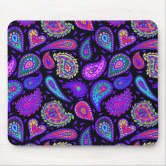 Mousepad Purple Paisley perfeitamente Bonito