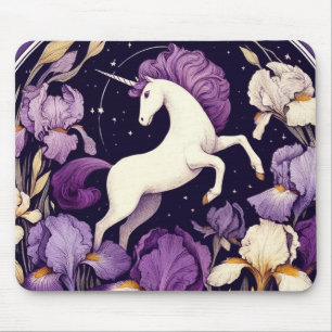 Mousepad Purple Unicorn irai Unicorns Iris