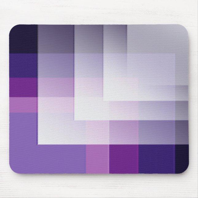Mousepad Púrpura e branca (Frente)